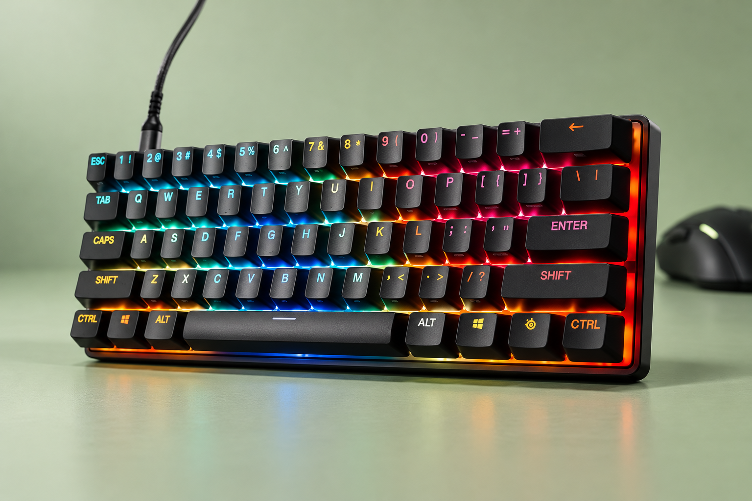 Anteprima: SteelSeries Apex Pro Mini Gen 3, comandi su misura per gli FPS a 149,99€