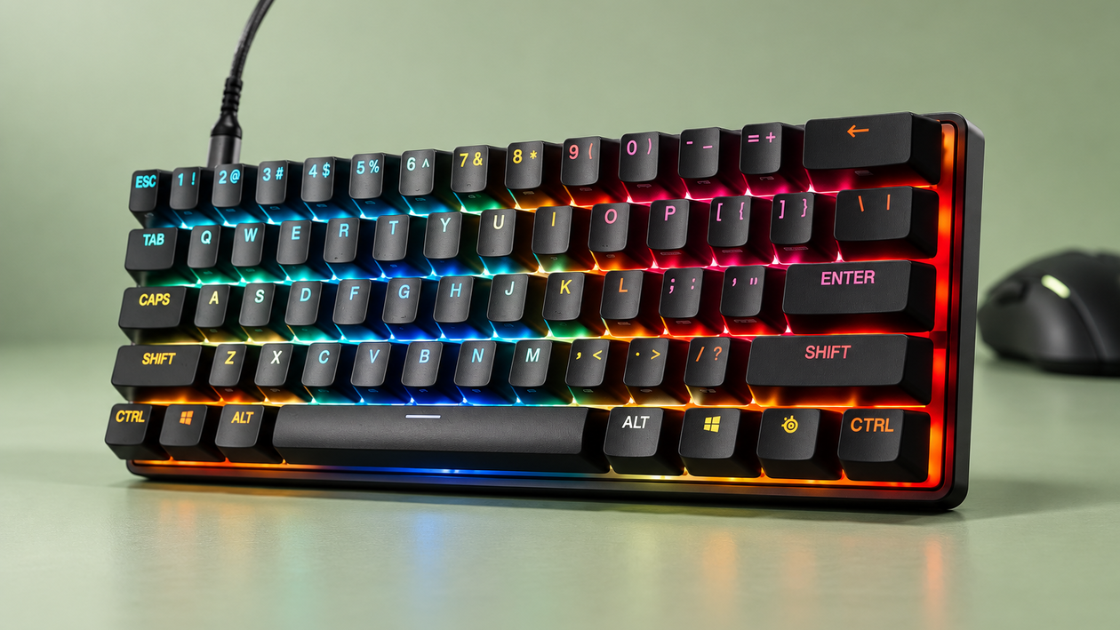 Immagine di SteelSeries Apex Pro Mini Gen 3, comandi su misura per gli FPS a 149,99€