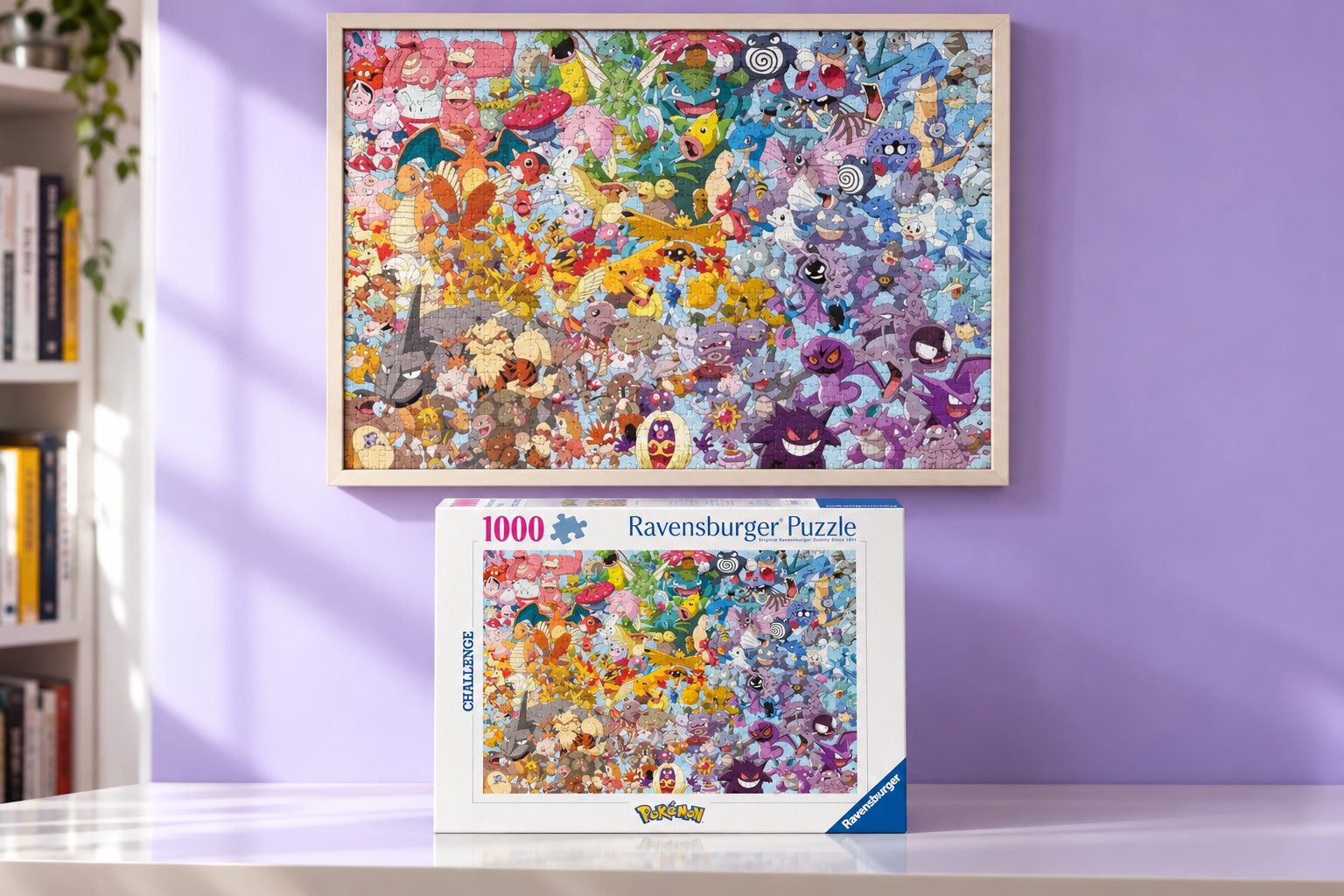 Ravensburger Pokémon Challenge a 13,90€, da completare e mettere in cornice