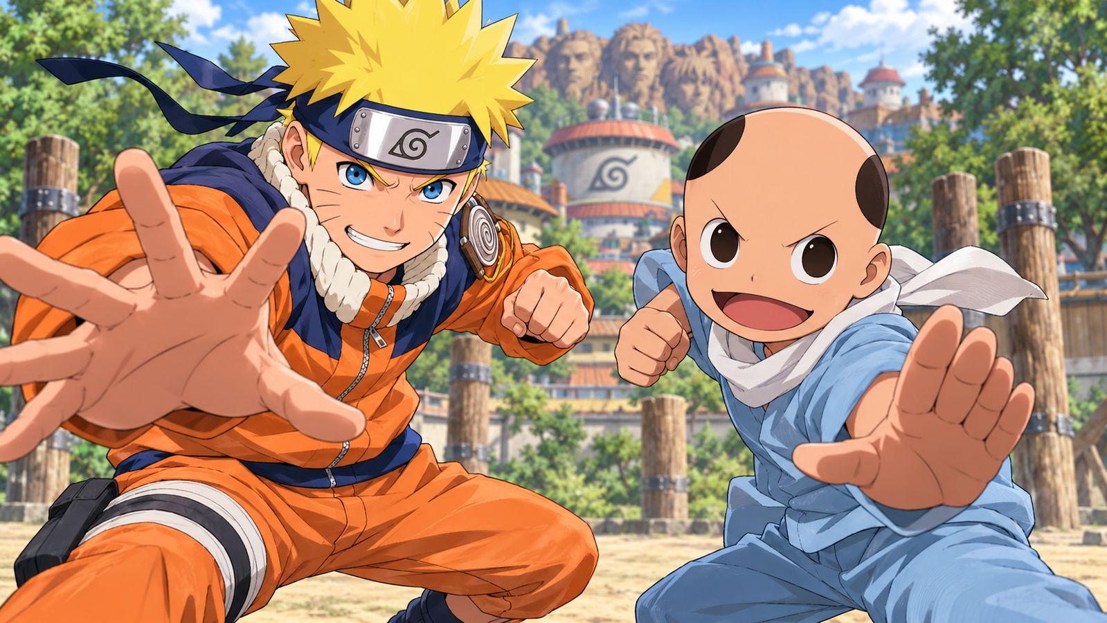 Naruto incontra Ninkū: il crossover anime in 4 episodi