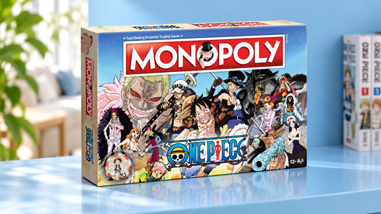 Immagine di Fino a otto giocatori con Monopoly One Piece, sfide tra fan a 44,99€