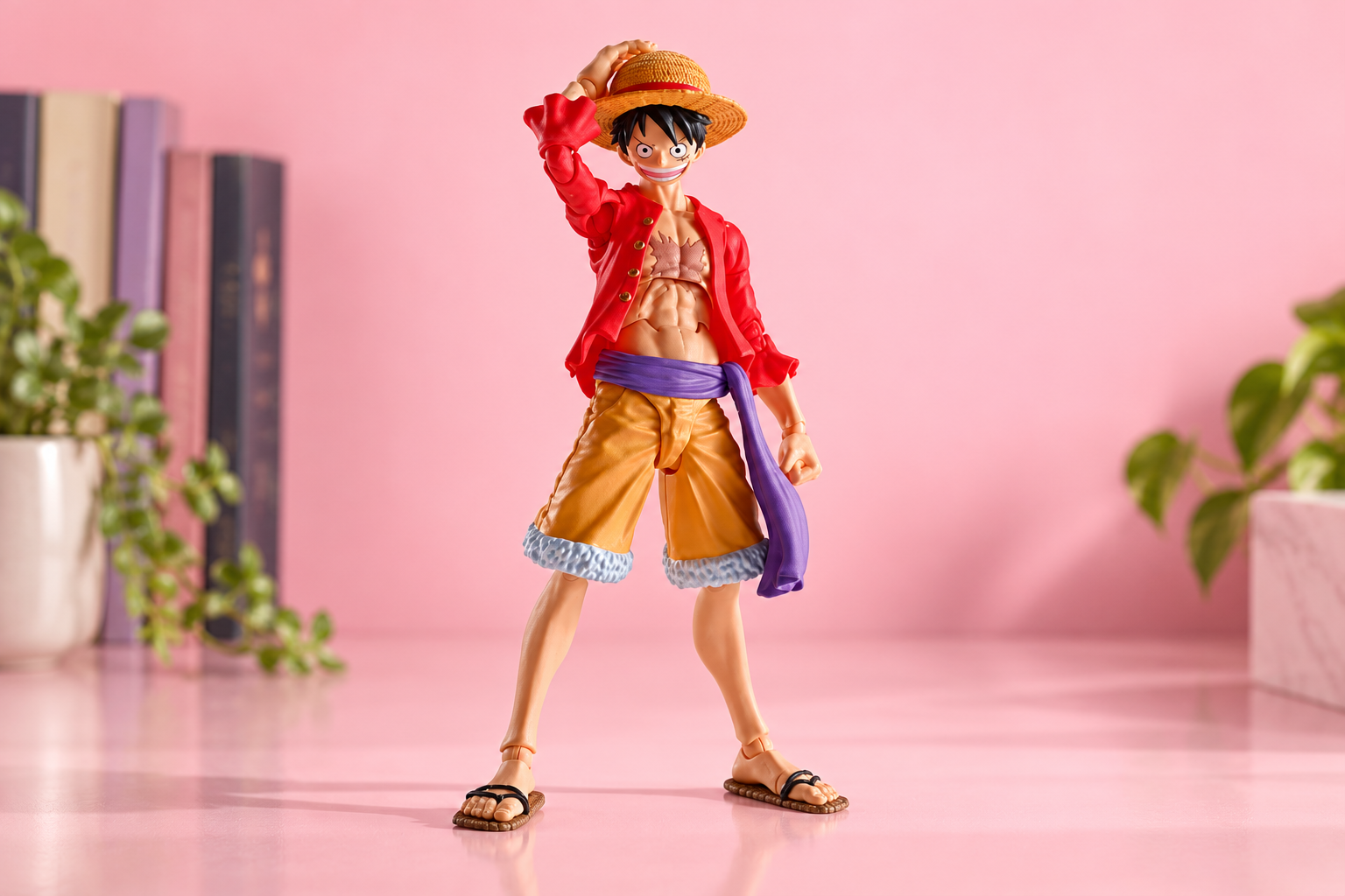Tamashii Nations Luffy S.H.Figuarts sotto i 50€, regalo da collezionista