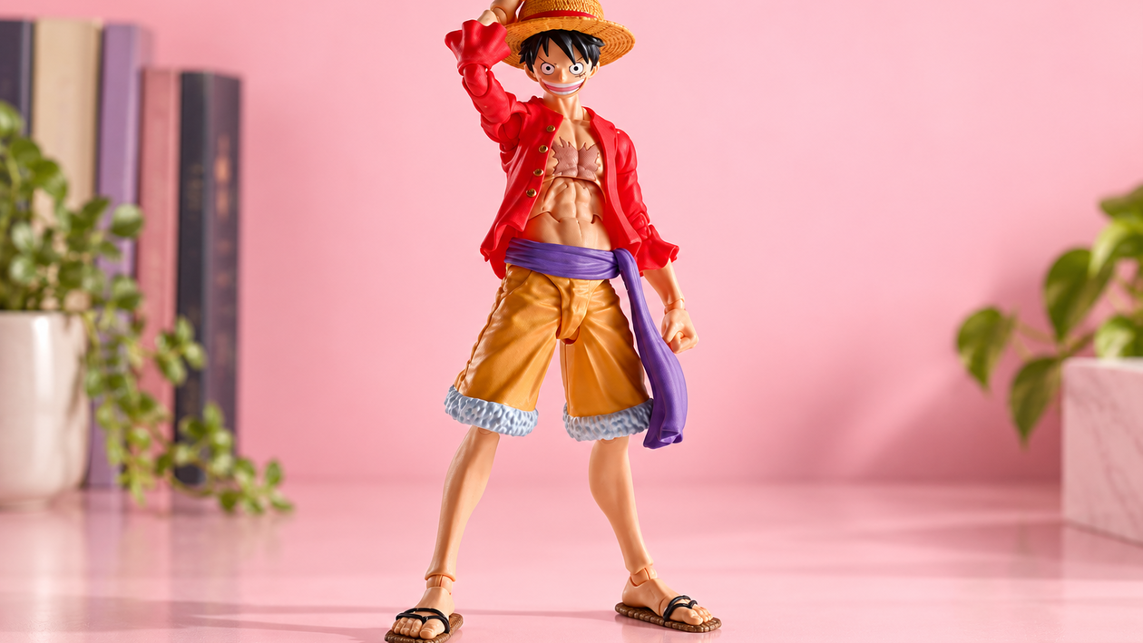 Immagine di Tamashii Nations Luffy S.H.Figuarts sotto i 50€, regalo da collezionista