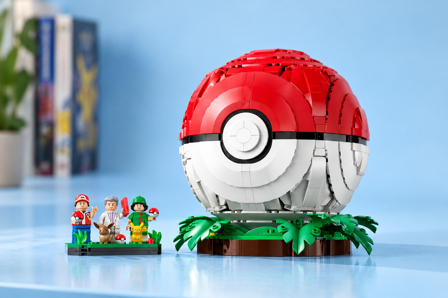 Anteprima: LEGO Pokémon Poké Ball si apre: Rosso, Oak, Pikachu ed Eevee a 237,59€