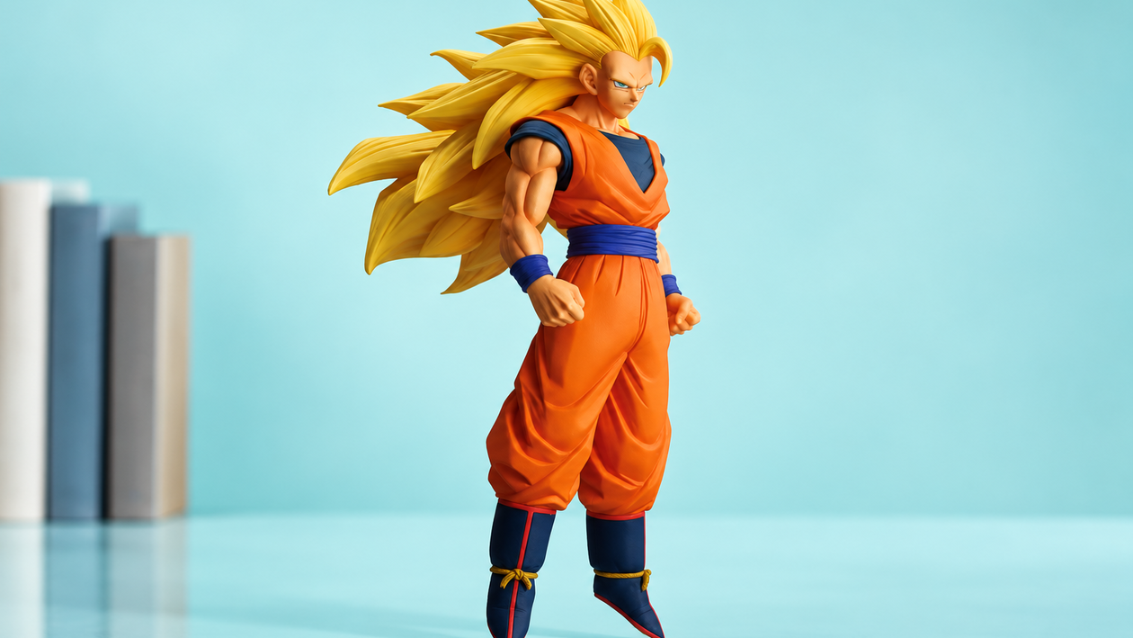 Immagine di Goku Super Saiyan 3 di Dragon Ball Z a 97,99€, mai costato così poco