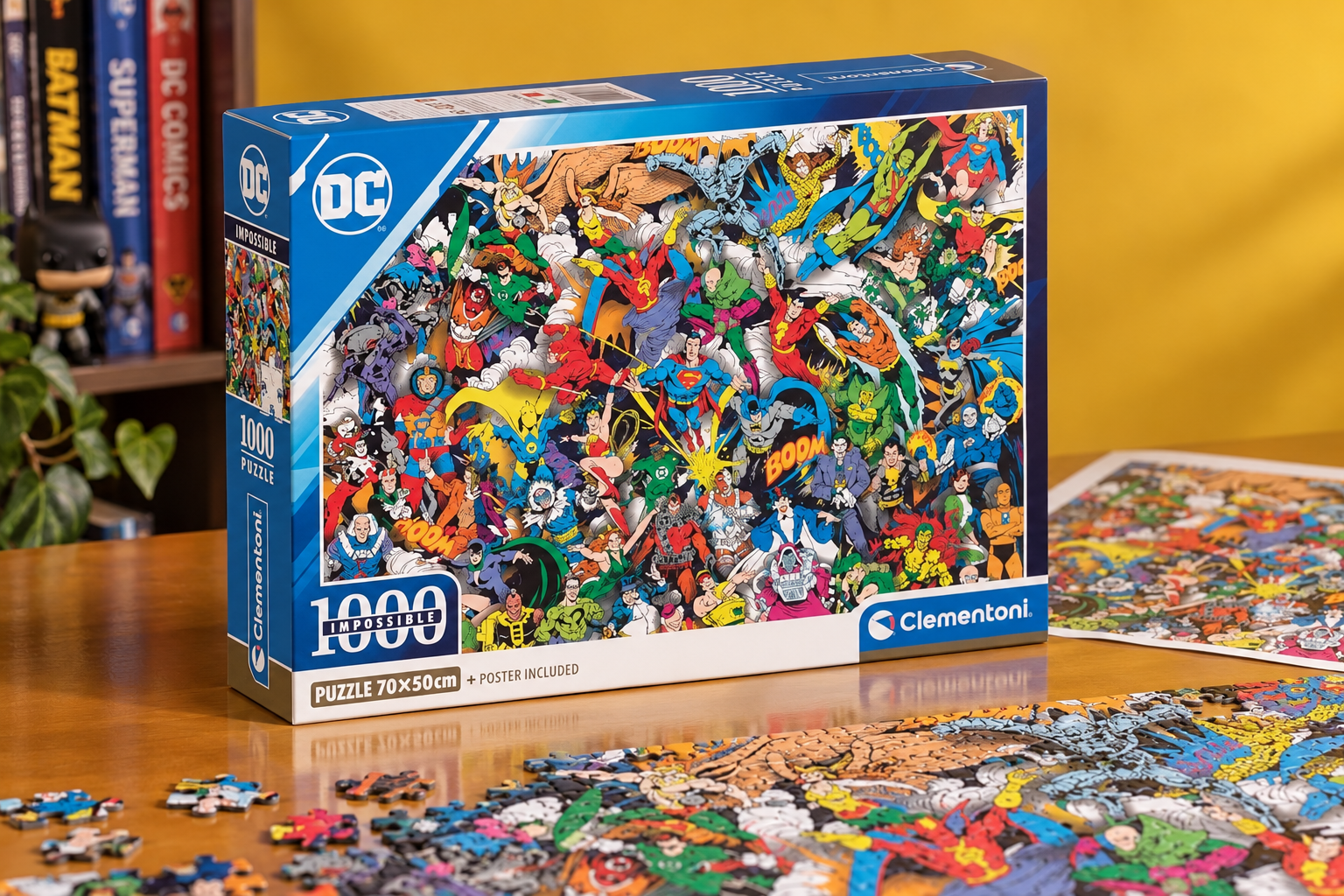 Puzzle Justice League Impossible a 12€, una sfida da 1.000 pezzi per i fan DC