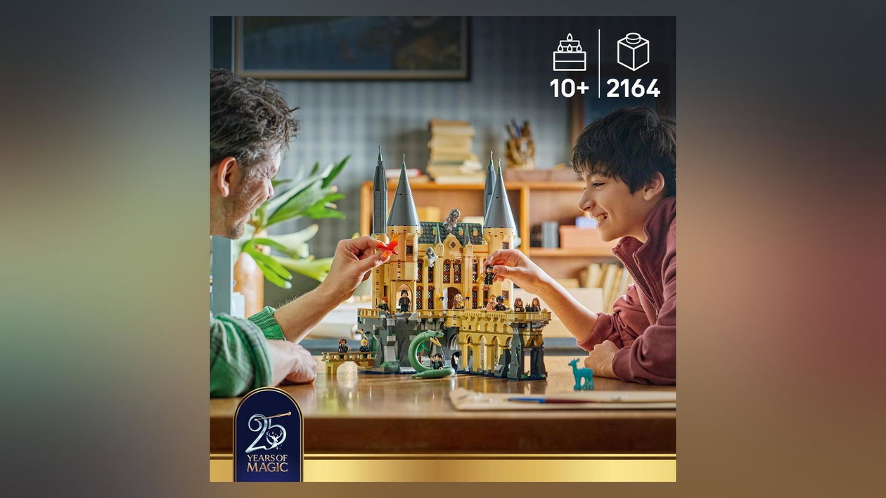 Immagine di LEGO Harry Potter Hogwarts a 199,99€: ricrea la Camera dei Segreti