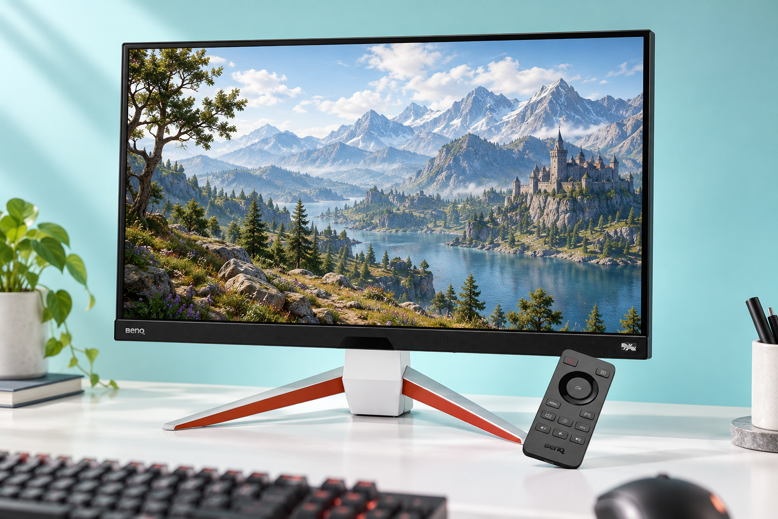 Anteprima: BenQ MOBIUZ 4K a 461,68€, giochi su PC e PS5 sullo stesso schermo