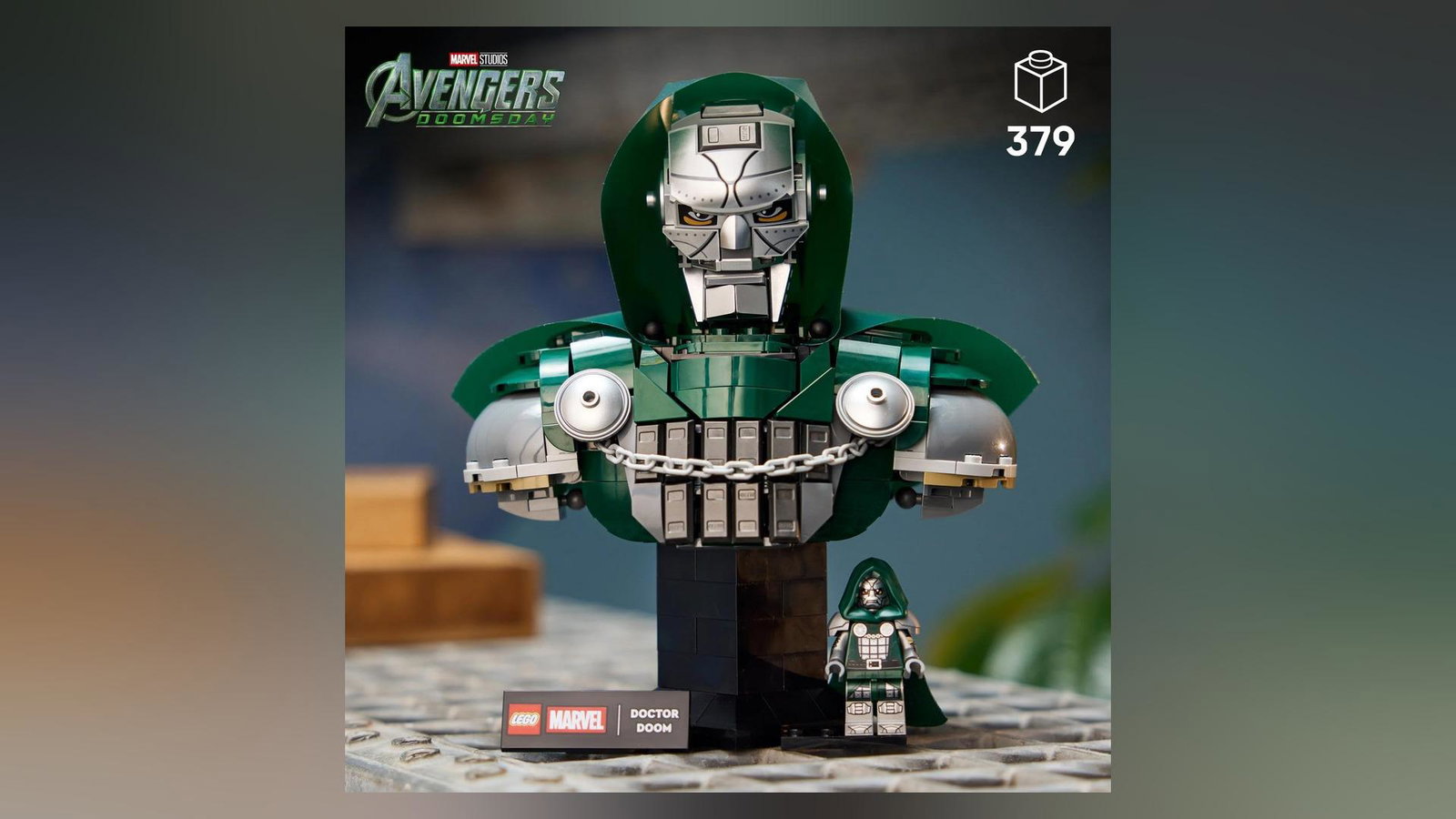 Anteprima: Il busto LEGO del Dottor Destino a 39,99€ è un regalo da collezionista