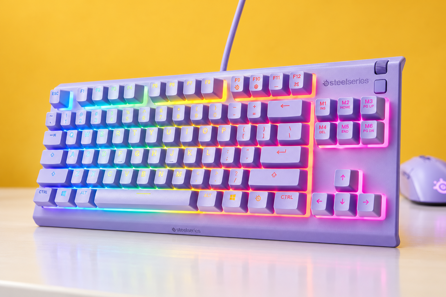 SteelSeries Apex 3 TKL a 39,99€, più spazio per il mouse e meno rumore