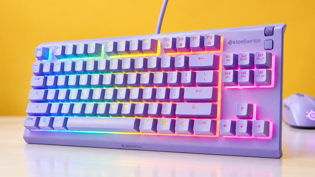 Immagine di SteelSeries Apex 3 TKL a 39,99€, più spazio per il mouse e meno rumore