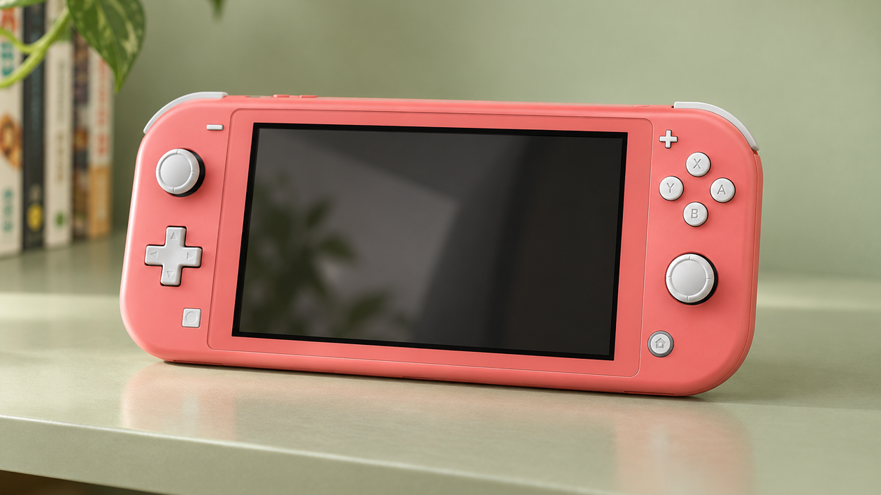 Immagine di Gioca in mobilità con Nintendo Switch Lite Corallo, ora a 205€