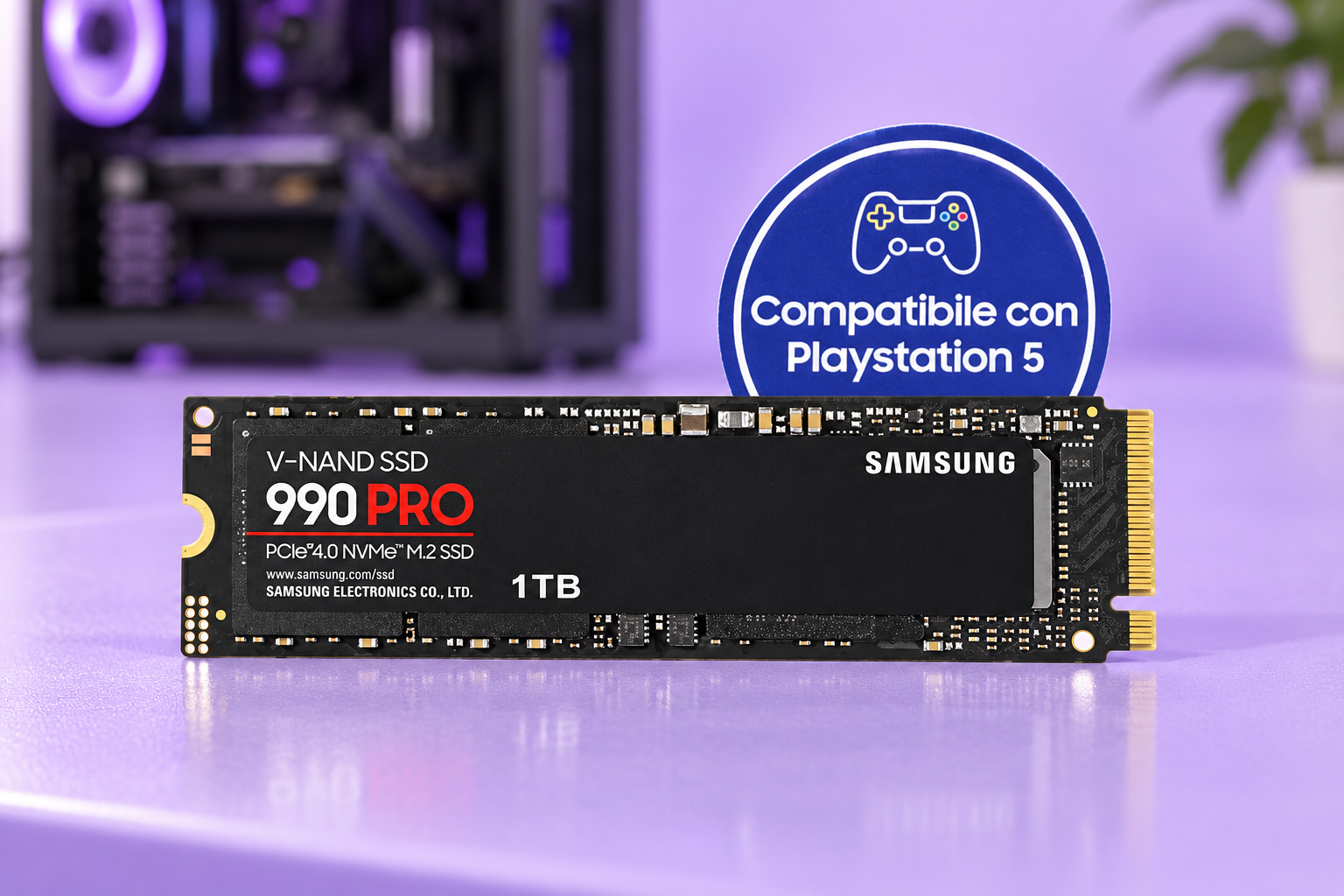 Samsung 990 PRO al -41%, 1TB veloce per giochi e montaggio video