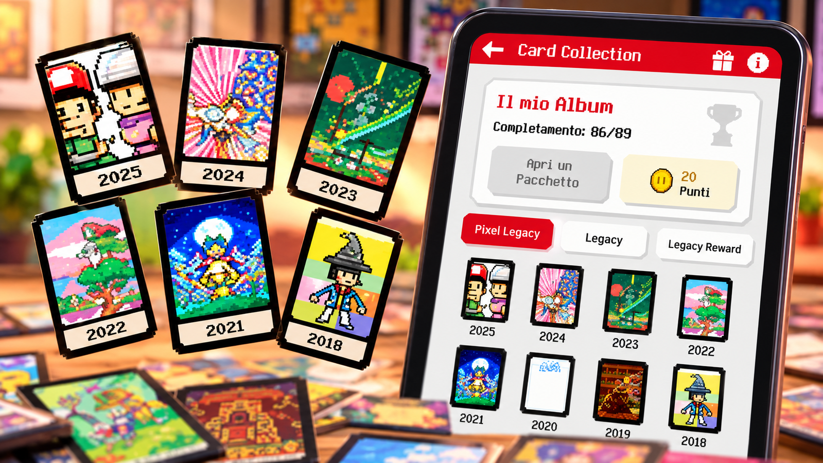 Lucca Comics & Games diventa un gioco di carte con la LC&G Card Collection