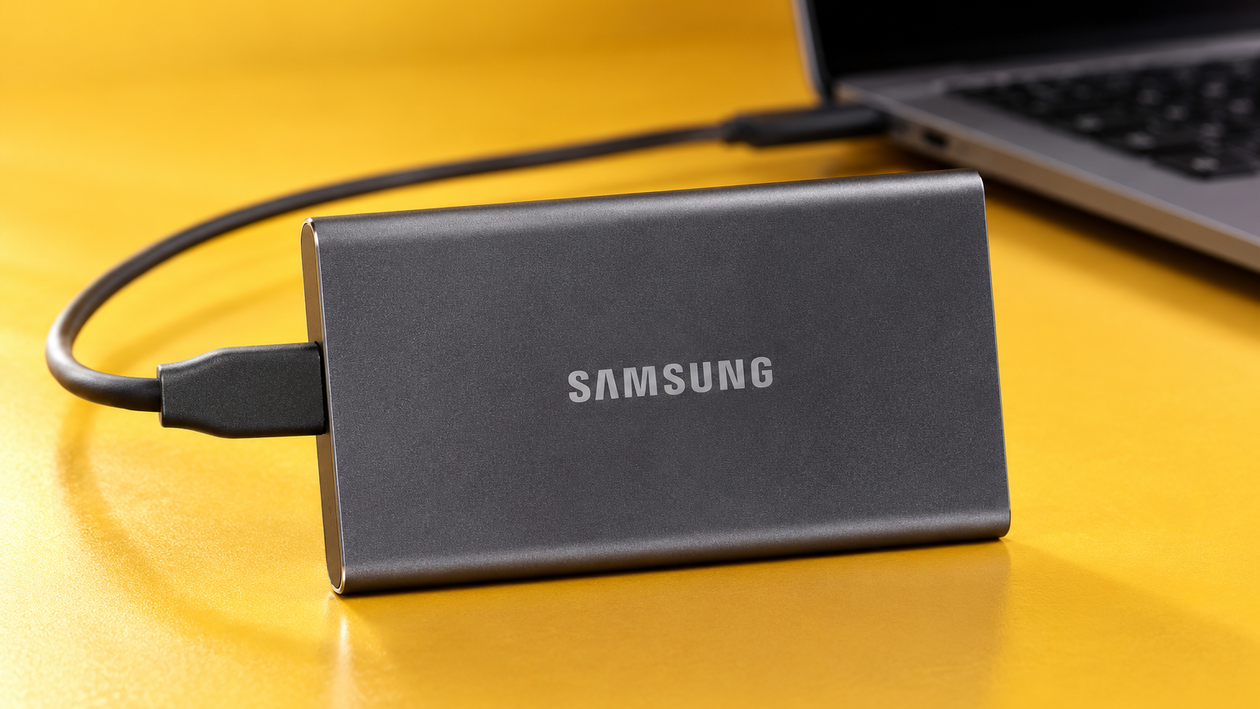 Immagine di Samsung T7 2TB al -50%, per portare video e progetti da un PC all’altro