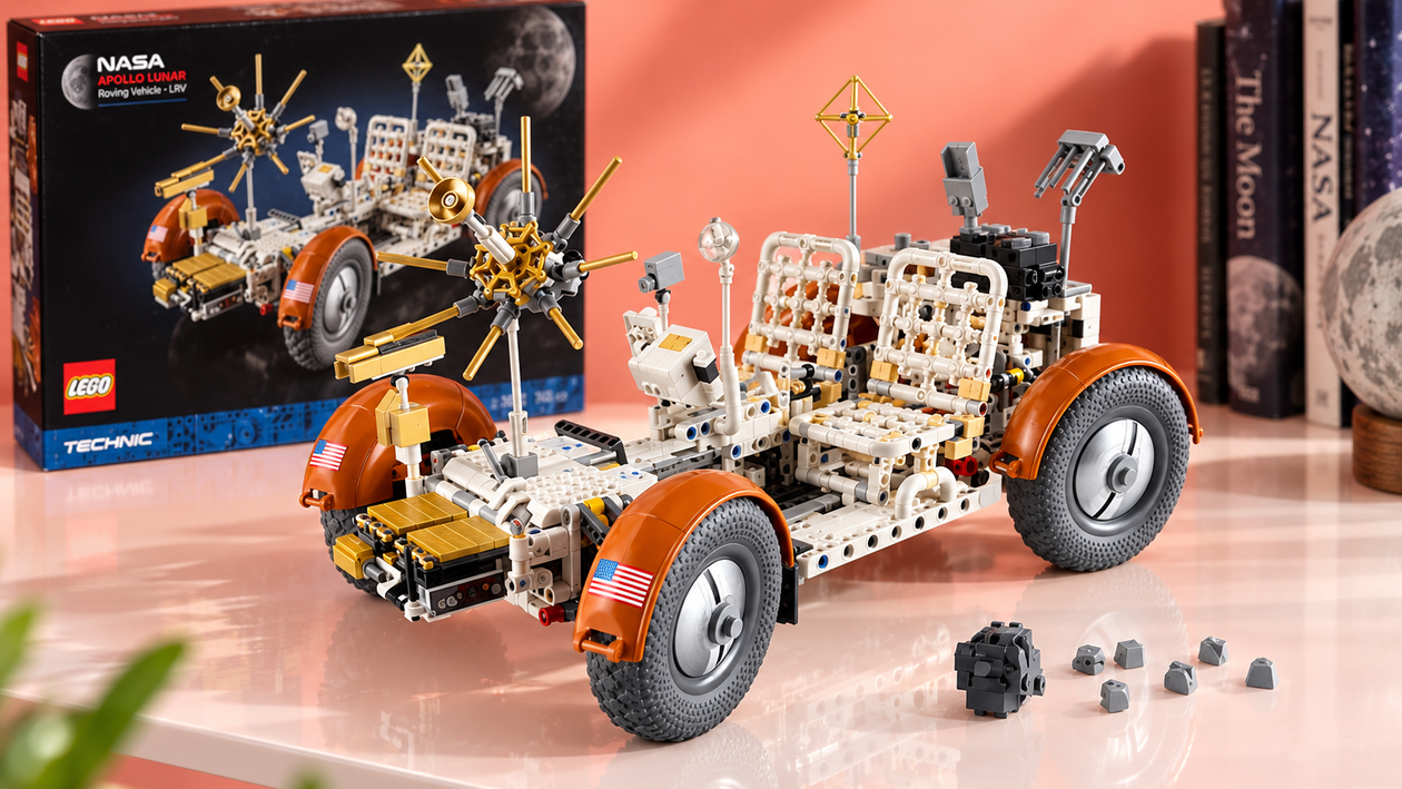 Immagine di LEGO Technic Rover Lunare NASA a 187,18€, da costruire e mettere in mostra