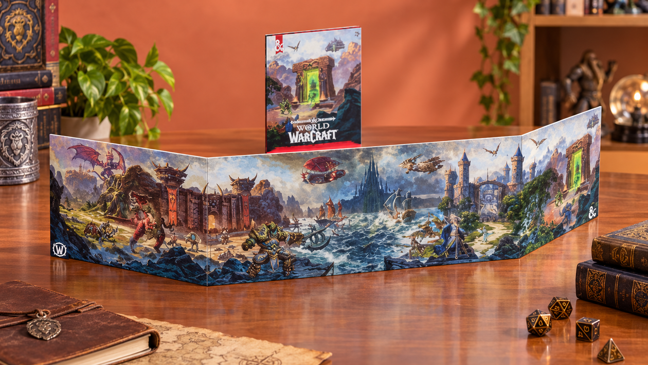 Immagine di Schermo D&D World of Warcraft a 23,10€, riferimenti pronti per il Dungeon Master