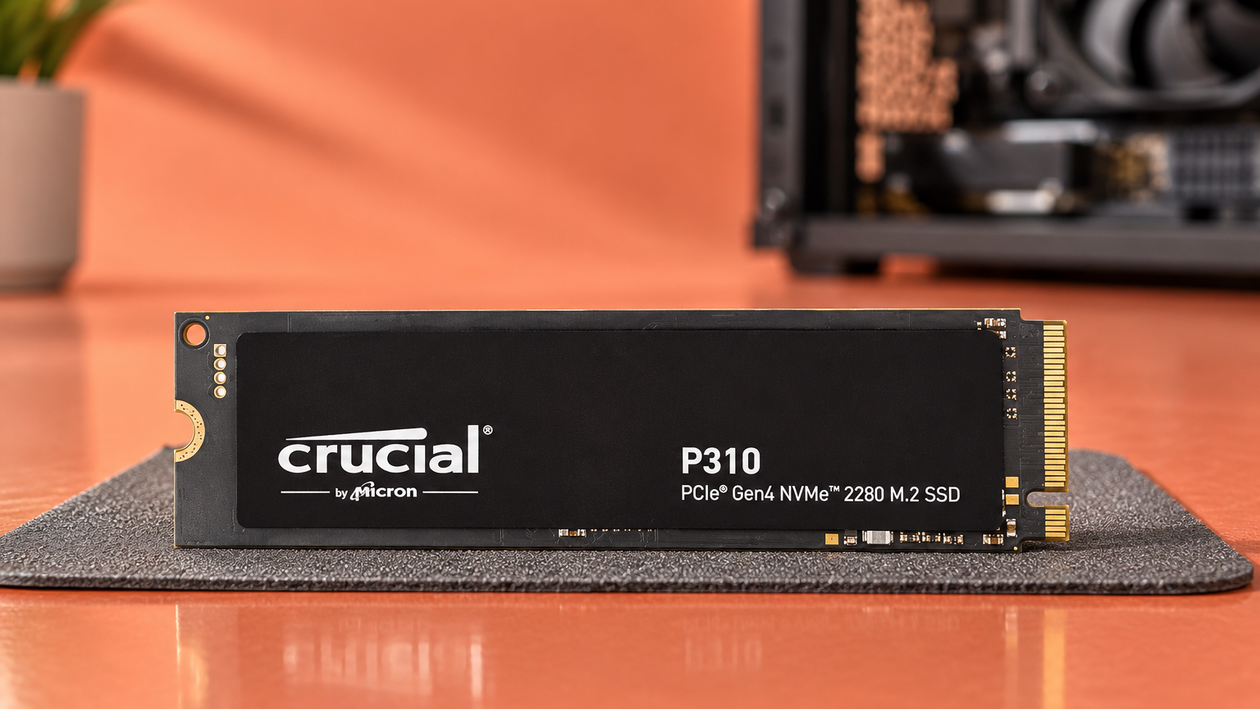 Immagine di Crucial P310 1TB a 154,98€: più giochi installati, meno pulizie sul PC