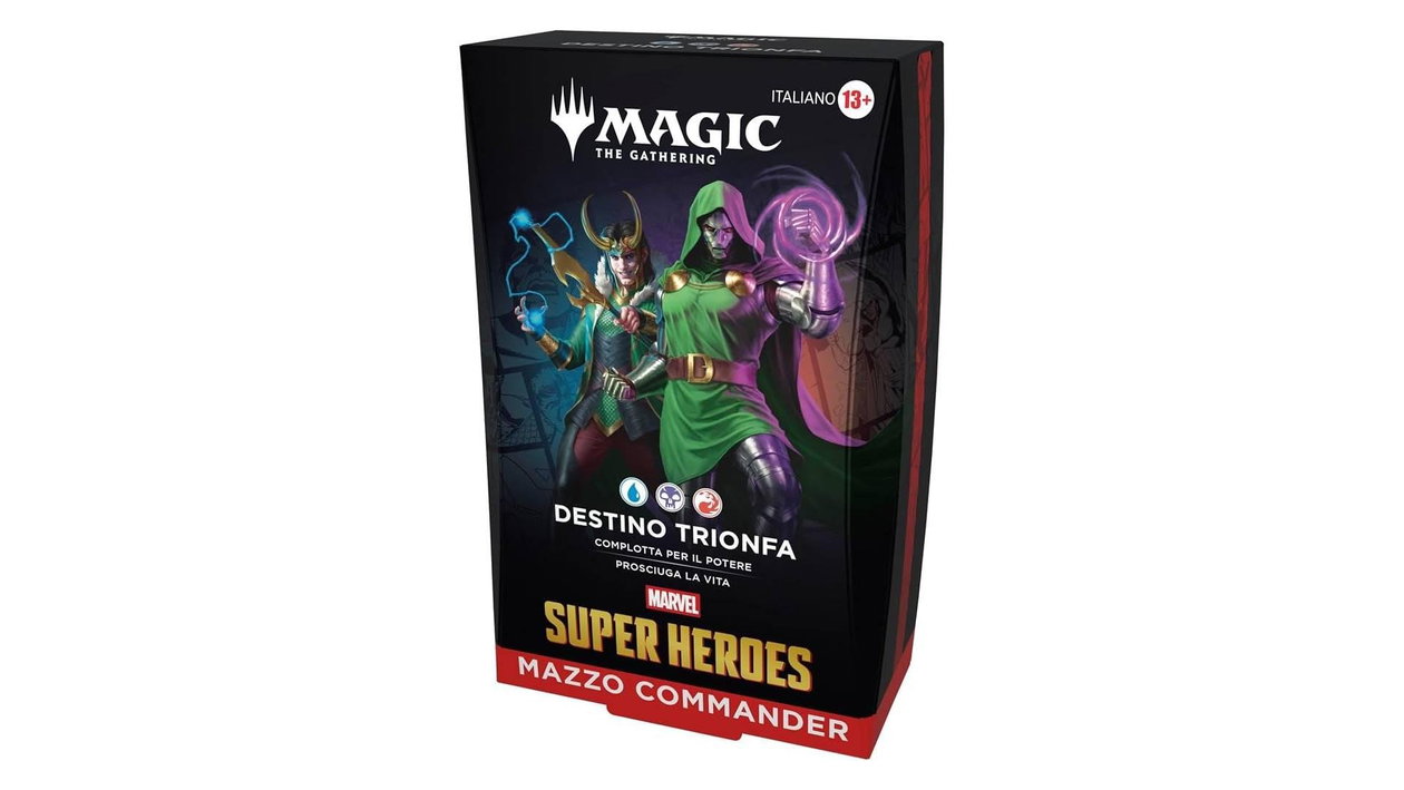 Immagine di Mazzo Magic Marvel Destino Trionfa a 67,29€, pronto per sfidare gli amici