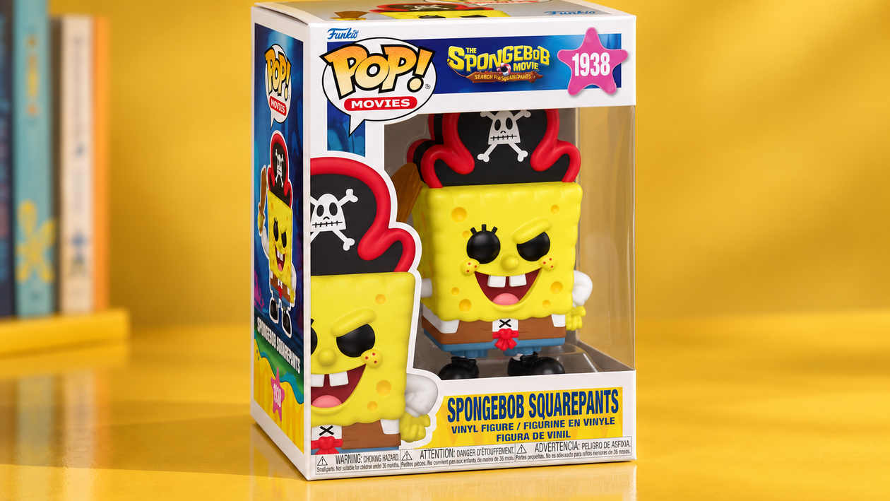 Immagine di Funko Pop! SpongeBob a 11,20€, un regalo che sta anche sulla scrivania