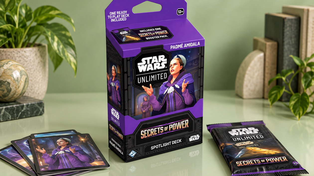 Immagine di Asmodee Star Wars Unlimited, a 14,39€ il mazzo di Padmé è già pronto