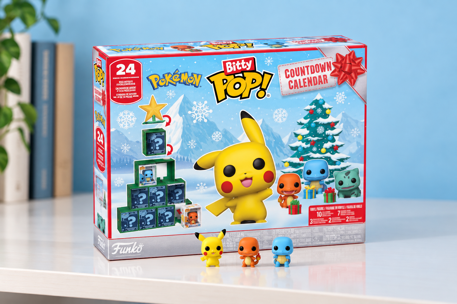 Funko Bitty POP! Pokémon, 24 mini figure per l’Avvento a soli 27,53€