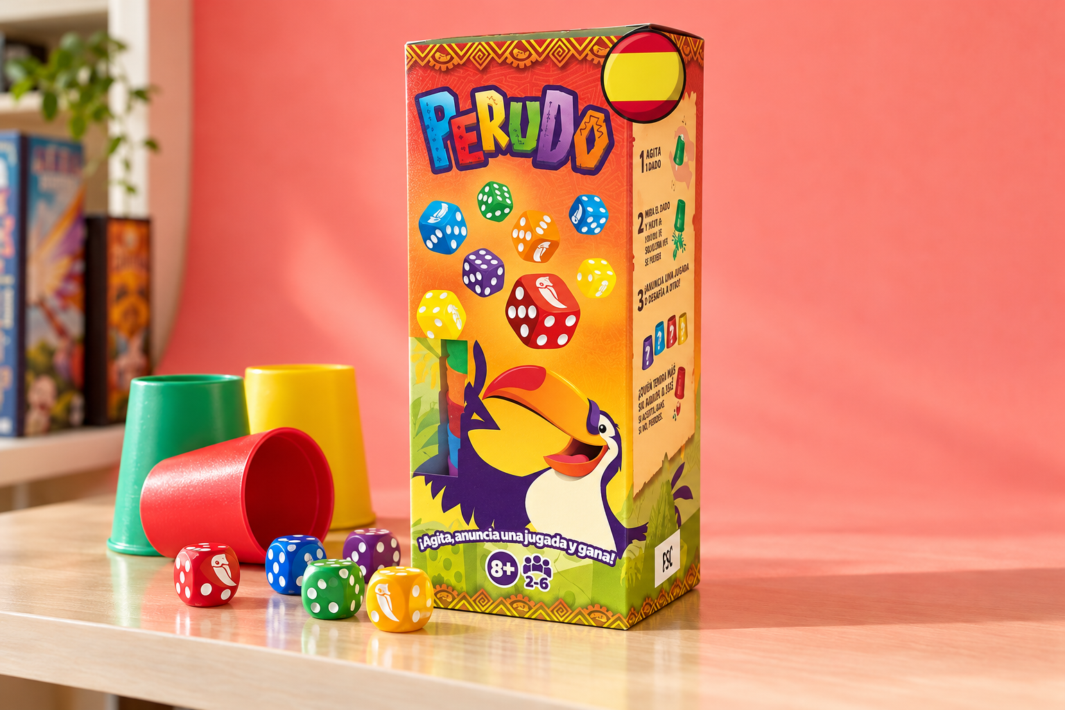 Asmodee Perudo porta il bluff tra amici per 17,86€