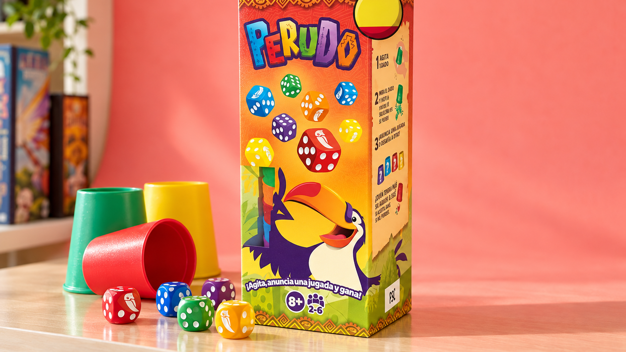 Immagine di Asmodee Perudo porta il bluff tra amici per 17,86€