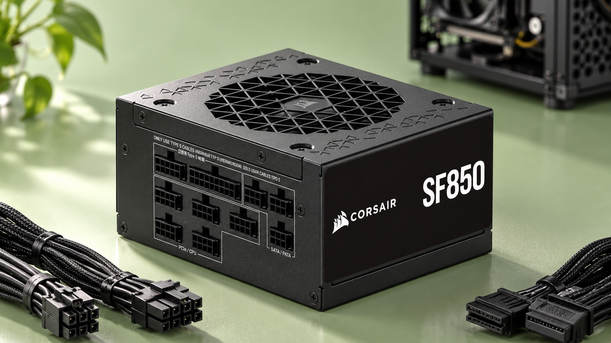 Immagine di Corsair SF850 a 144,90€, il minimo di sempre per un PC compatto