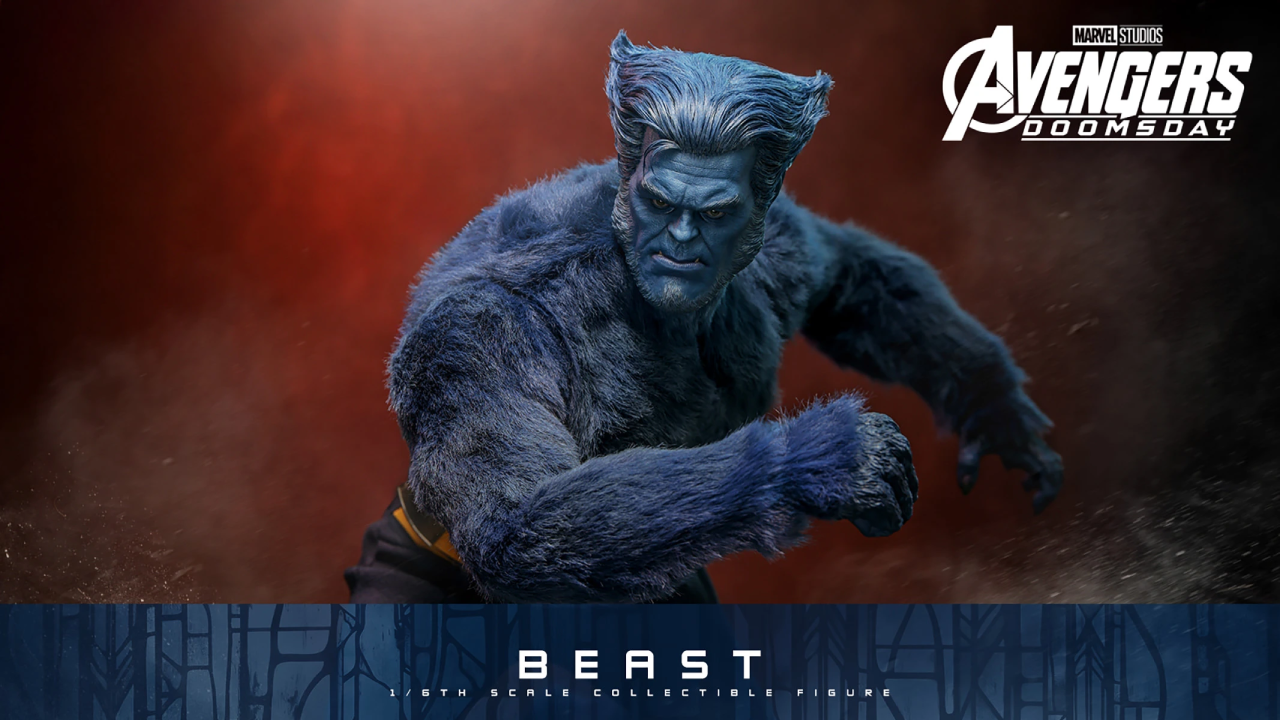 Avengers: Doomsday, Hot Toys presenta Beast in scala 1/6