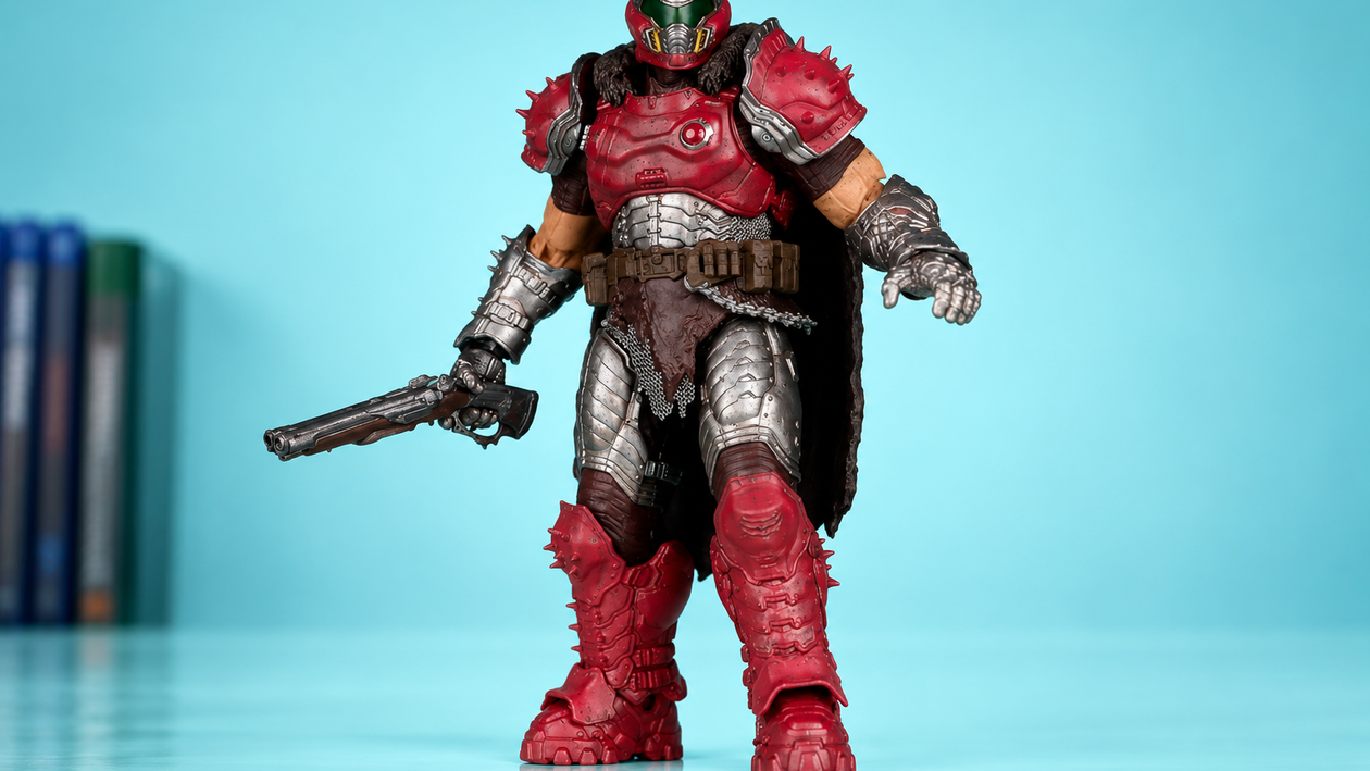 Immagine di McFarlane Doom Slayer a 20€ include anche la skin esclusiva per The Dark Ages