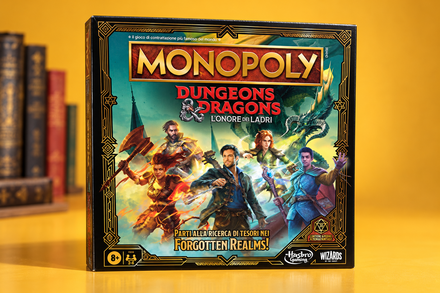 Monopoly D&D, sfida gli amici con il dado a 20 facce per 29,15€