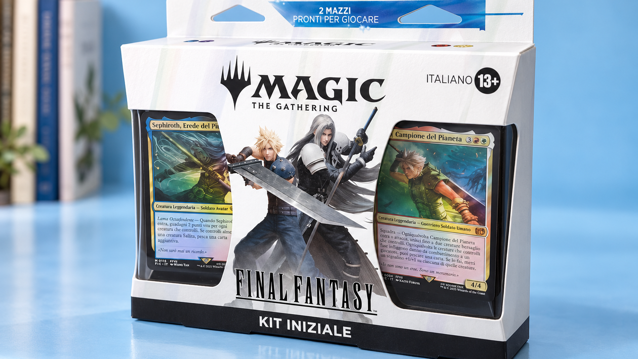Immagine di Cloud contro Sephiroth, Magic FINAL FANTASY vi fa iniziare in due con 19€