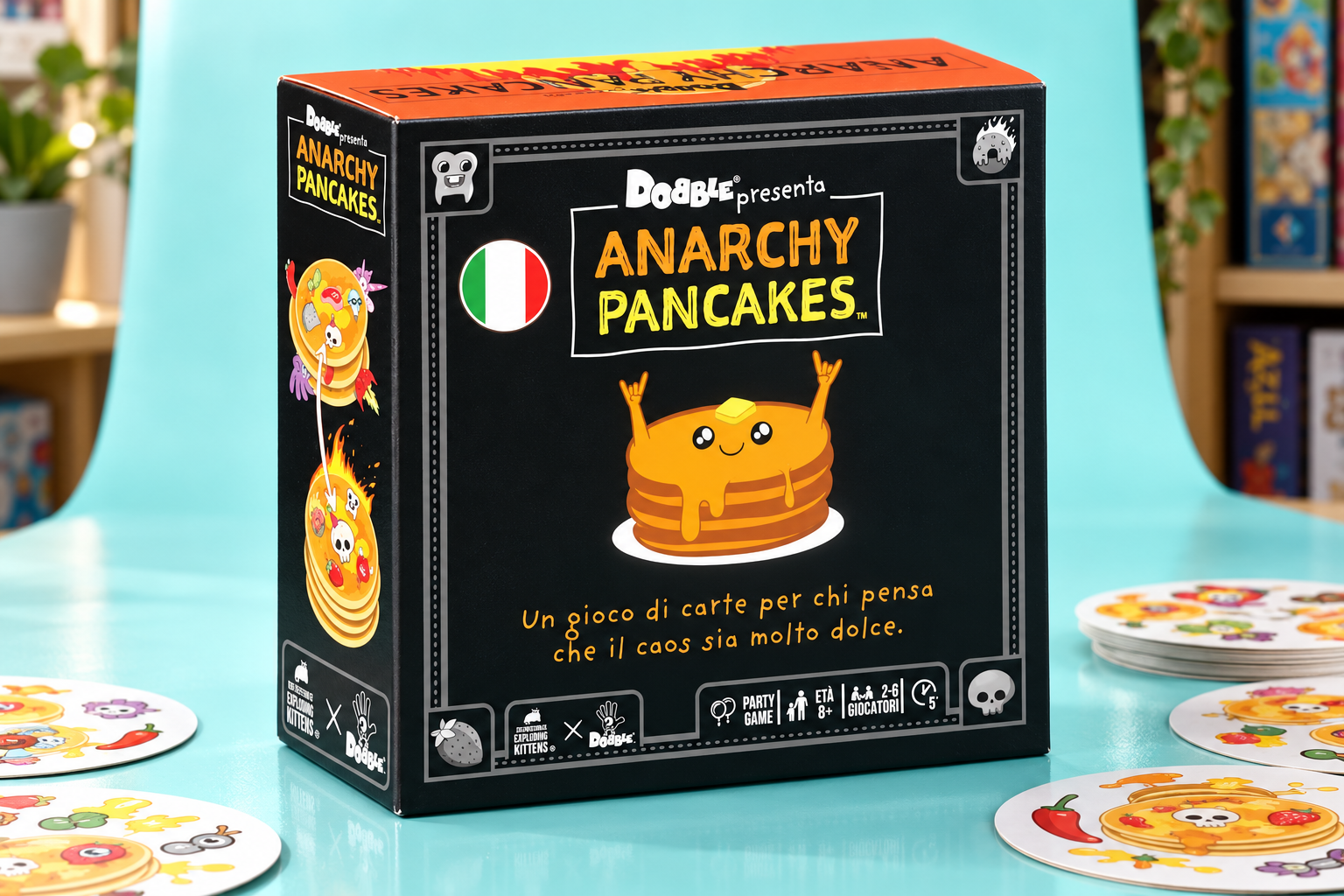 Asmodee Dobble Anarchy Pancakes, 13,30€ per sfidarsi tutti insieme