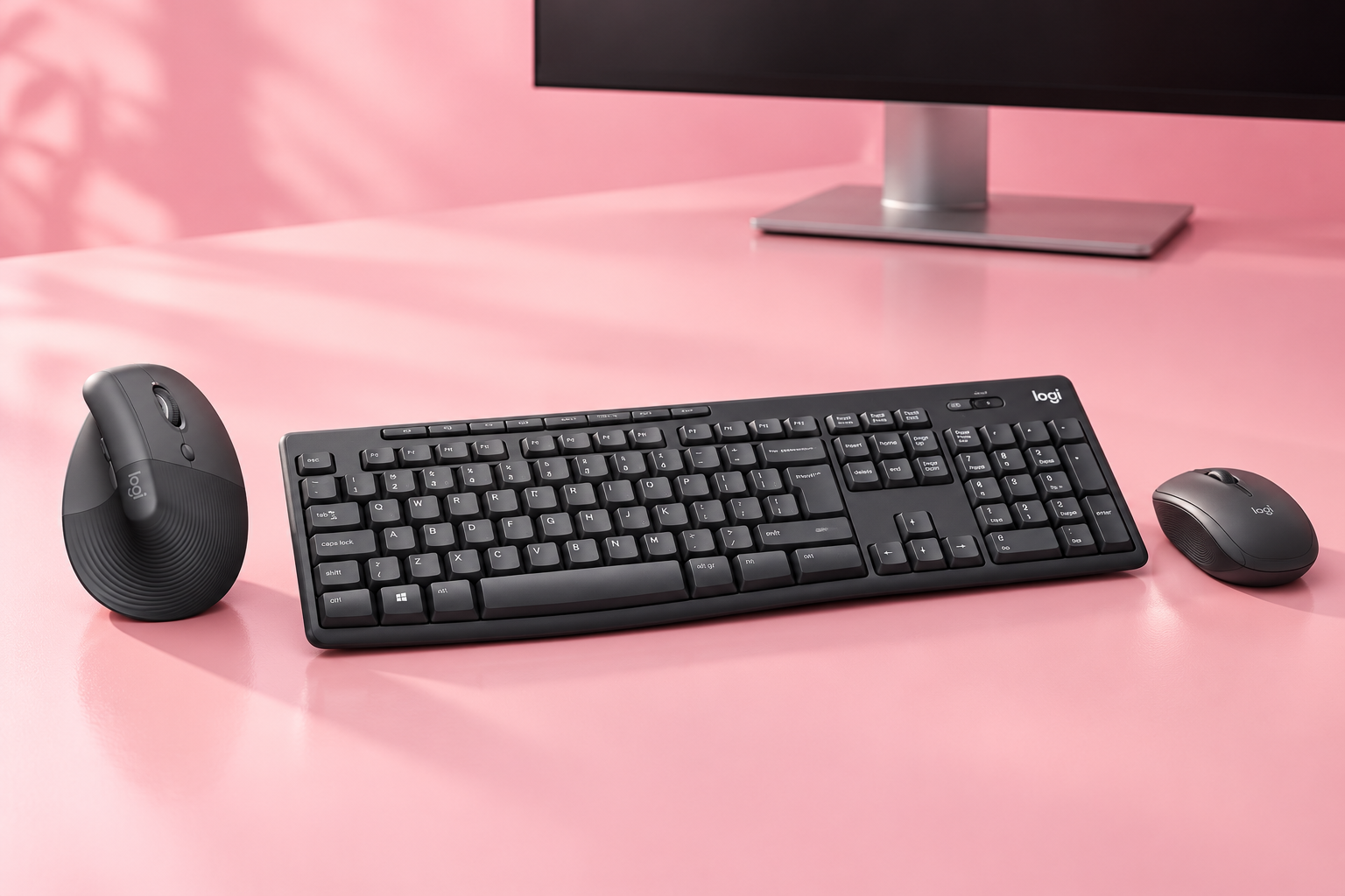 Logitech Lift e MK295 a 64,48€ per lavorare in silenzio e con più comfort