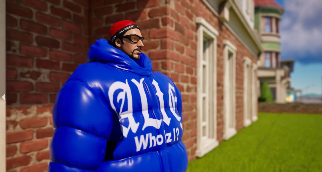Ali G arriva su Fortnite e ha un piano per diventare una star