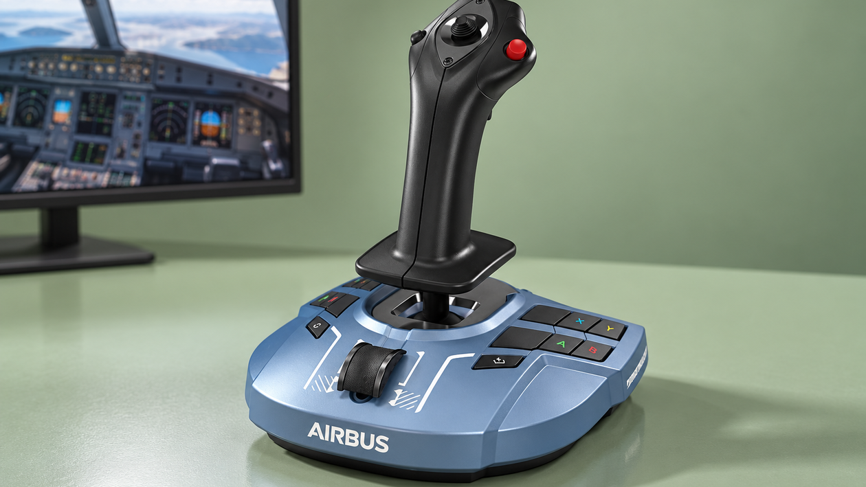 Immagine di Thrustmaster TCA Sidestick X, i comandi Airbus per Xbox e PC a 107,31€