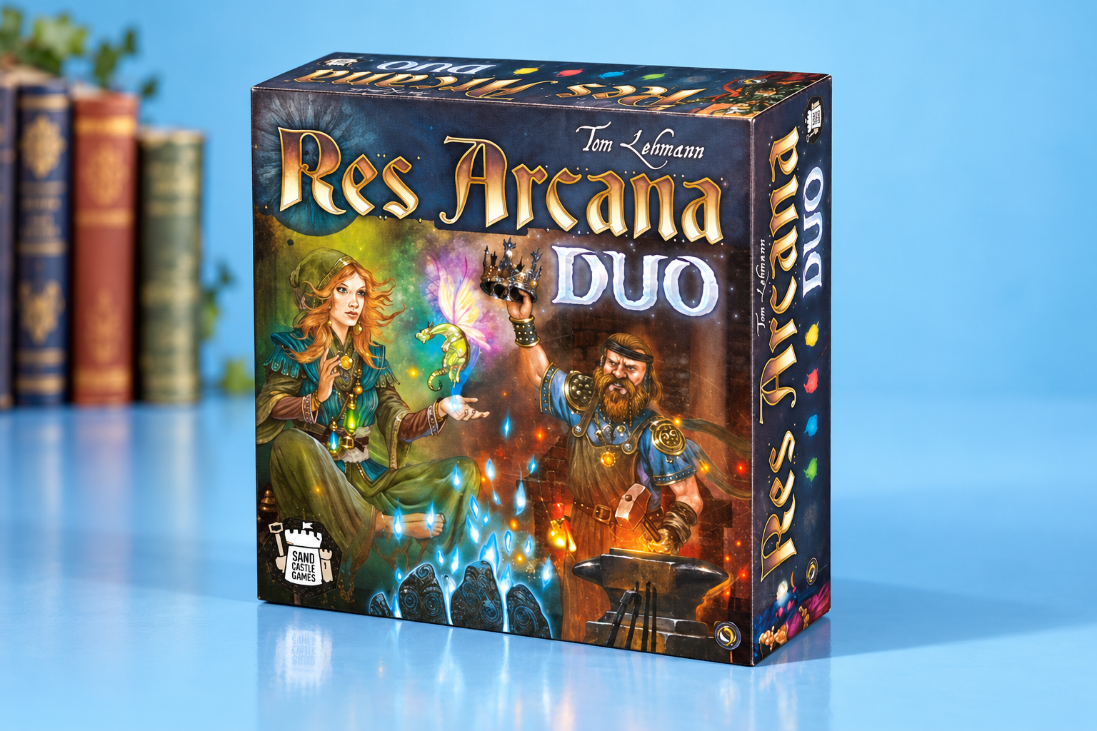 Res Arcana Duo di Asmodee, 8 carte a testa per sfidarsi tra maghi