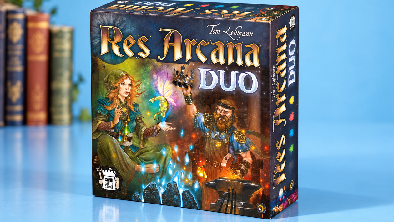 Immagine di Res Arcana Duo di Asmodee, 8 carte a testa per sfidarsi tra maghi