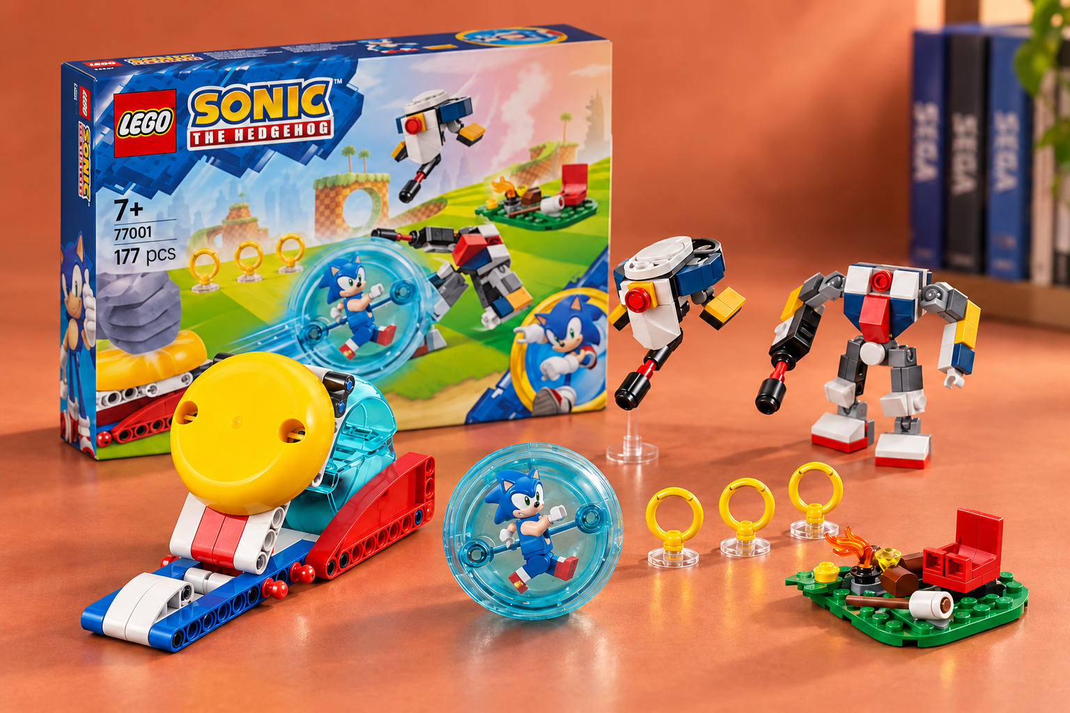 LEGO Sonic Duello al falò costa 17,59€ e manda il riccio contro i robot