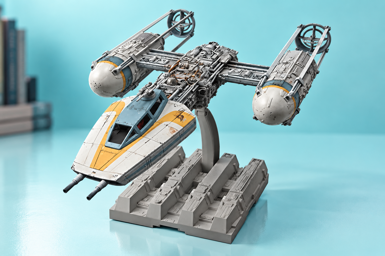 13,16€ in meno sul Revell Bandai Y-Wing, Star Wars da costruire ed esporre