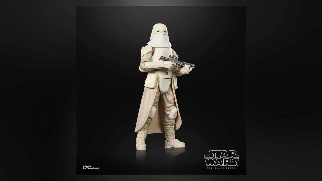 Immagine di Hasbro Black Series Snowtrooper, 24,69€ per esporlo senza aprire la scatola