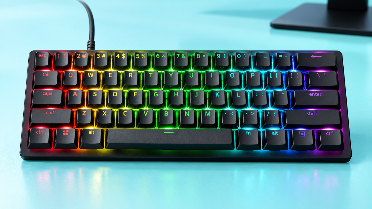 Immagine di Più spazio al mouse con Razer Huntsman V3 Pro Mini, ora a 136€