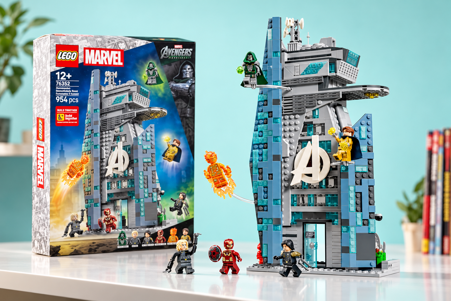 A 103,29€ la LEGO Marvel Nuova Torre degli Avengers dà spazio ai tuoi duelli