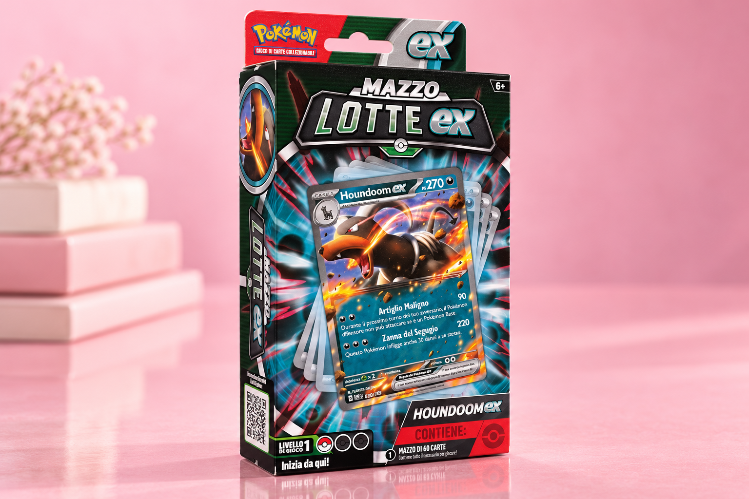 Pokémon Houndoom-ex, con 19€ hai il mazzo pronto per le prime sfide