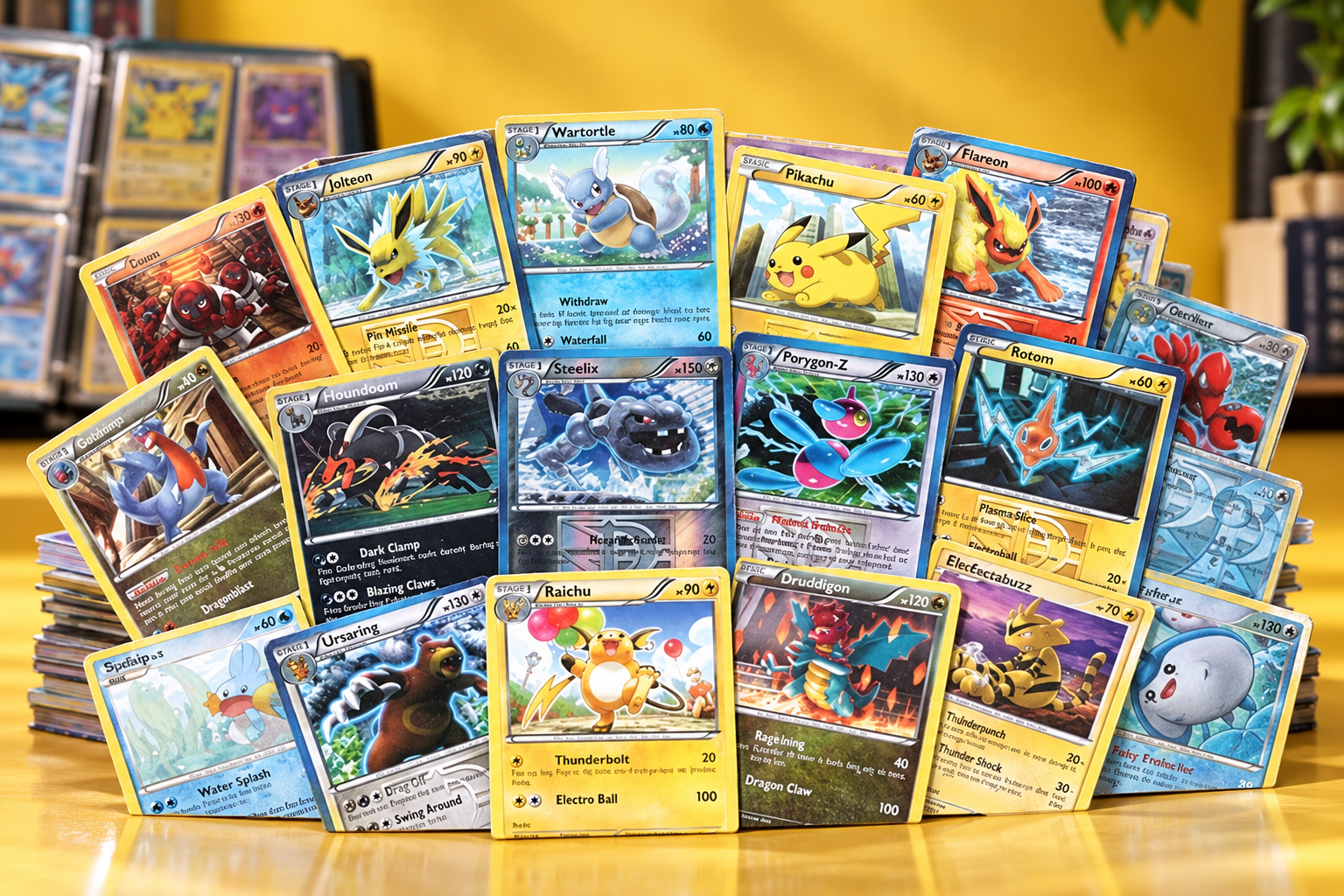 100 carte Pokémon a 12,99€, rare e Holo per ampliare la collezione