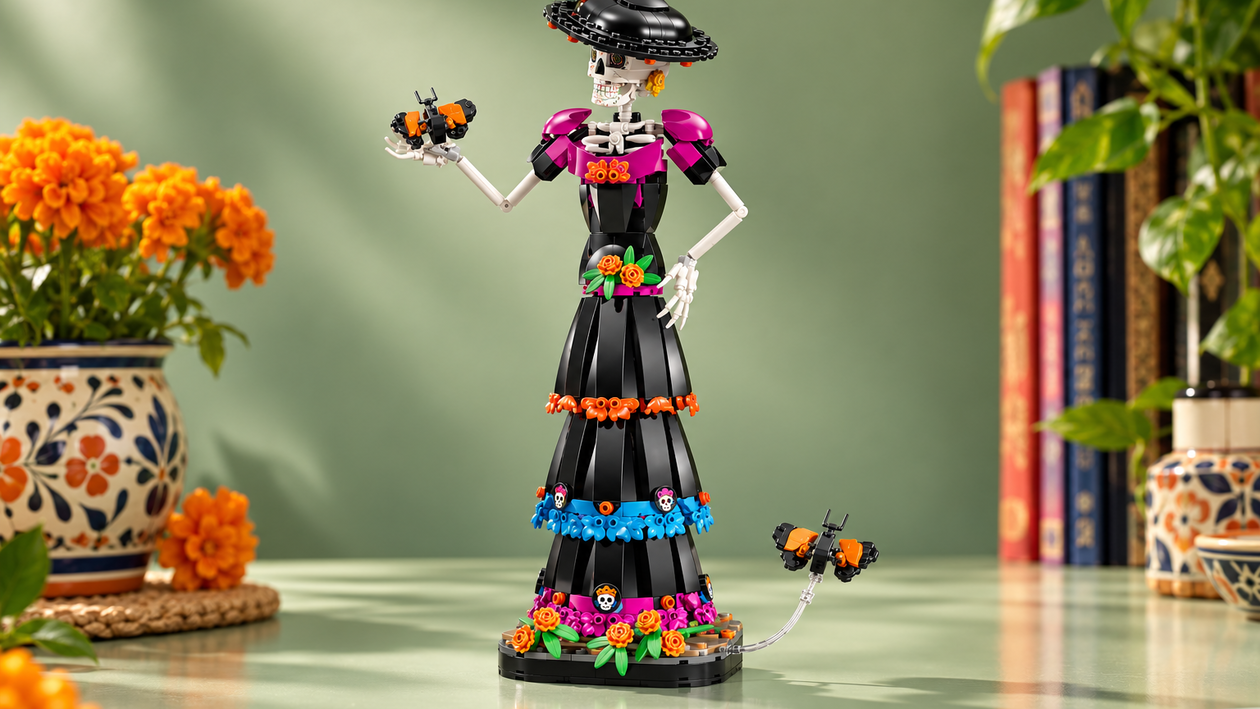 Immagine di LEGO Ideas La Catrina al minimo di 79,79€, un regalo per chi ama costruire