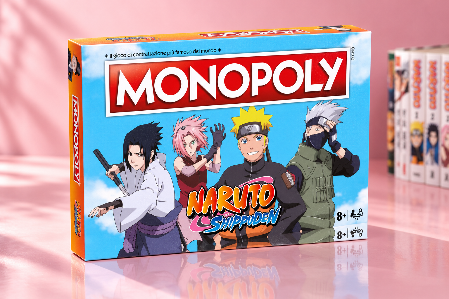 Con 27,90€ Monopoly Naruto riunisce fino a sei fan dell’anime