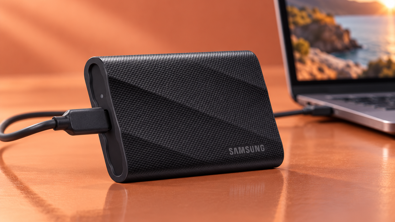 Immagine di Samsung T9 da 1TB, foto e video sempre con te a 199€
