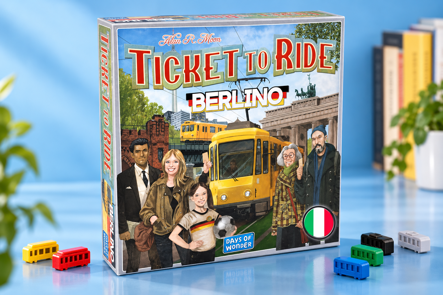 Days of Wonder Ticket to Ride Berlino costa 19,76€ e si gioca in 10-15 minuti